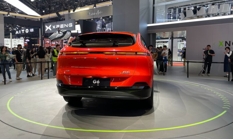 Премьера купе-внедорожника Xpeng G6 состоялась в Шанхае. Цена и характеристики просочились