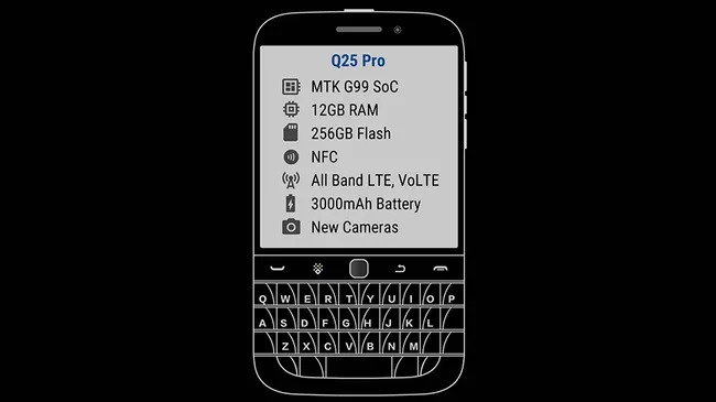 Zinwa Technologies анонсировала обновленную версию BlackBerry Classic с Android 13 и впечатляющими характеристиками