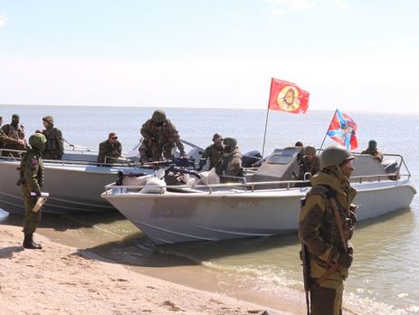 "Азовская флотилия ДНР" состоит из рыболовецких баркасов, отобранных у местного населения