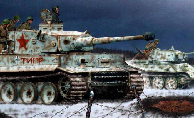 Воспоминания советского танкиста, который воевал на трофейном «Тигре». Архивное видео