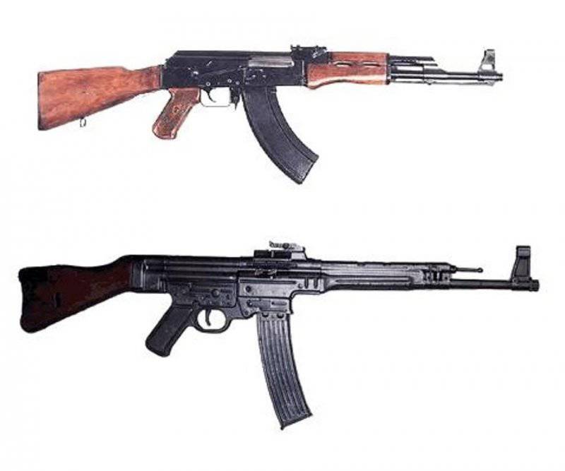 Правда о создании автомата Калашникова и немецкой штурмовой винтовки Stg-44 история,оружие