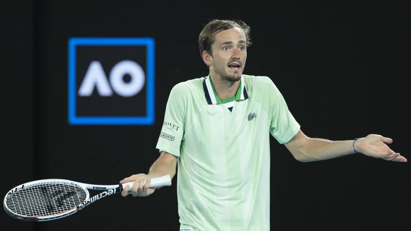 Скучно: российский теннисист Медведев одной фразой ошеломил весь Мельбурн