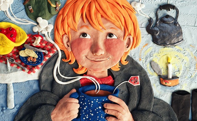 Рисуем пластилином! Пластилиновая картина домашний очаг