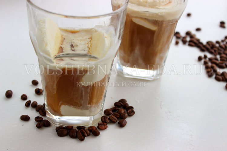 Кофе с мороженым Кофе с мороженым десерты,кулинария,напитки