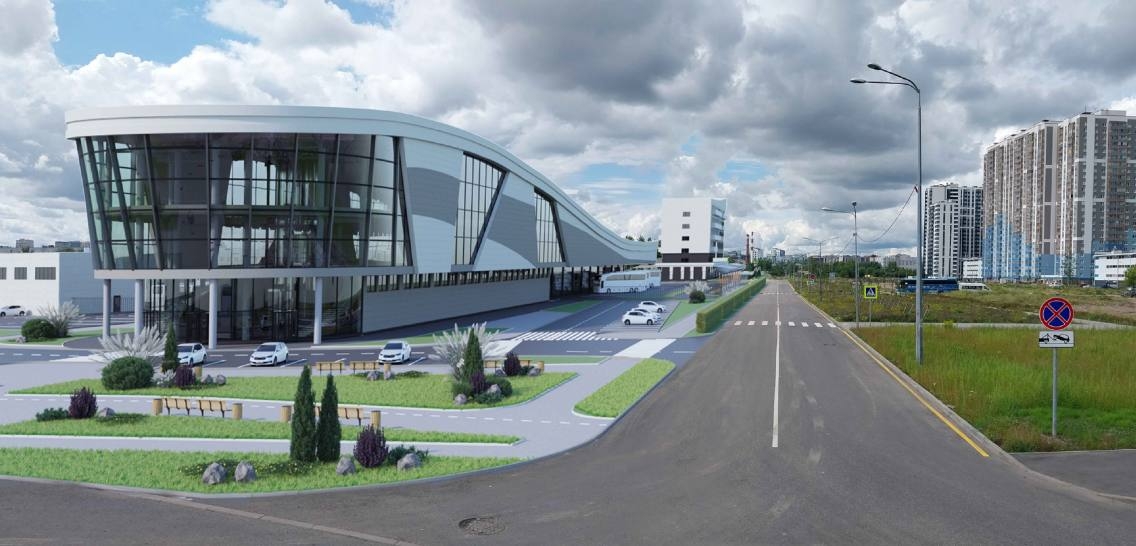 Опубликован прообраз нового автовокзала в Купчино