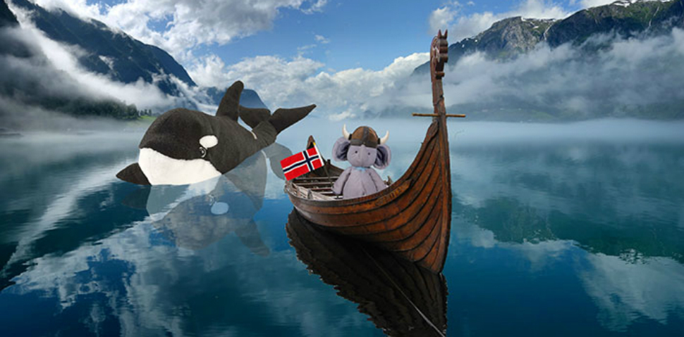 Потерянный плюшевый слоник путешествует по миру - похожая новость на Toplenta