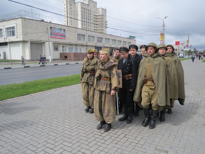 Бессмертный полк в Коломне, Московская область