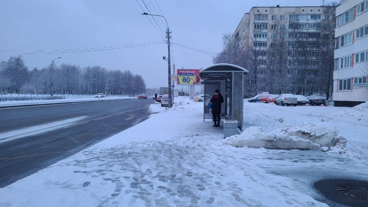 Жители Курортного района Петербурга с начала зимы так и не дождались уборки снега