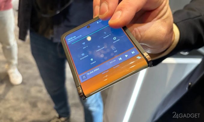 Представлен смартфон, который складывается во все стороны Samsung, Galaxy, дисплей, дисплеем, достаточно, экран, представила, чтобы, оказывается, экраном, устройство, пользоваться, Flip5, концепт, может, который, наружу, раскладушки, приложения, настраивать