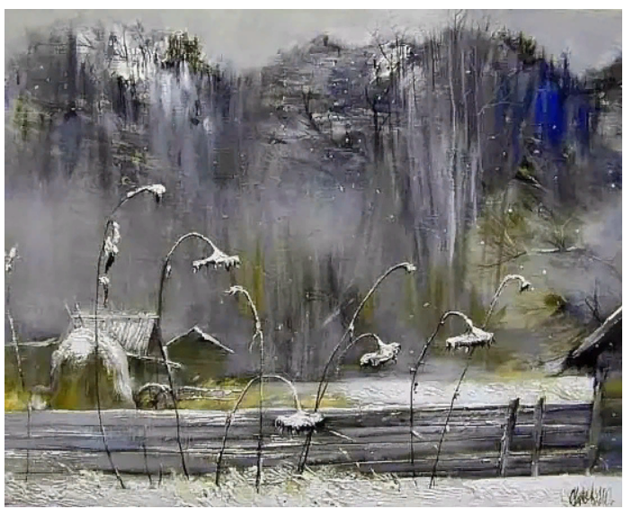 Лёгкие и прозрачные... Картины художника Сергея Черкасова