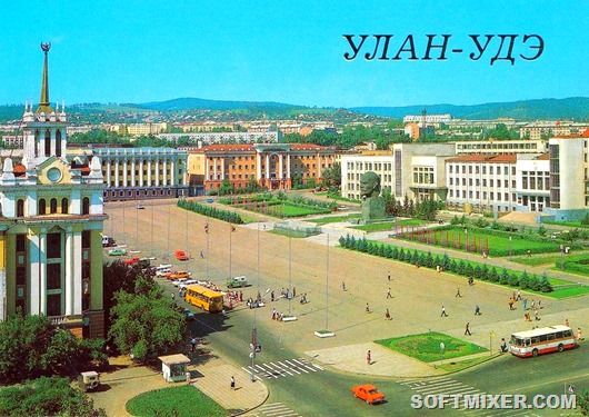 Улан-Удэ в 1988 году 