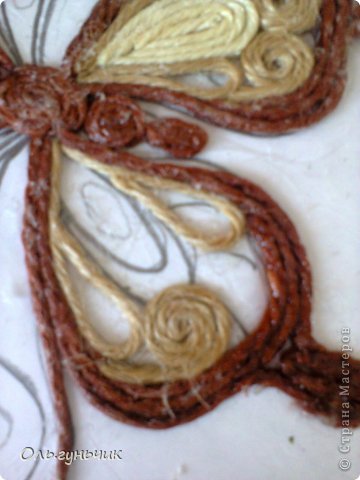 Бабочка в технике шпагатная филигрань Бабочка в технике шпагатная филигрань своими руками,шпагатная филигрань