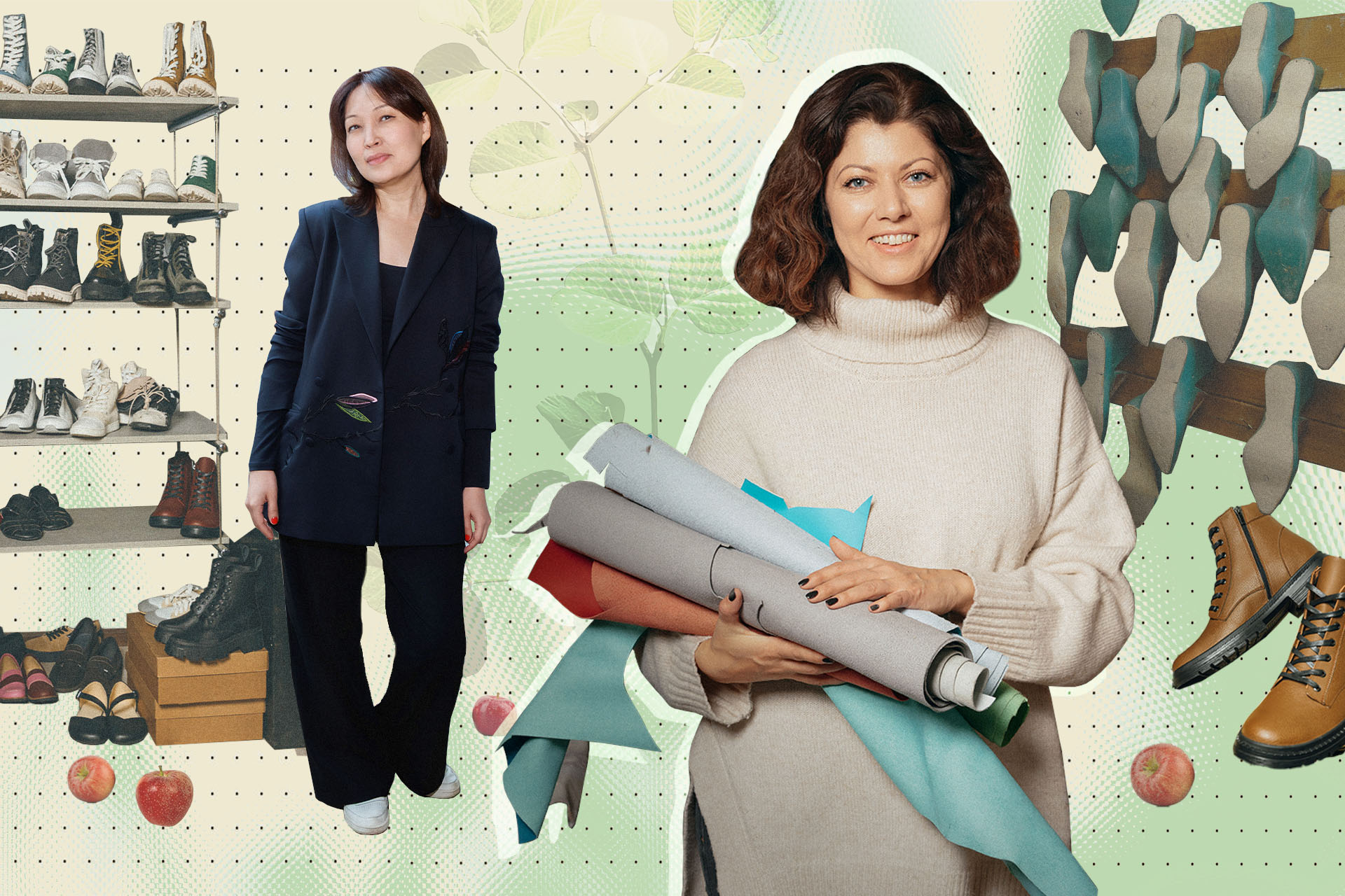 Когершын Сагиева и Анна Кравец