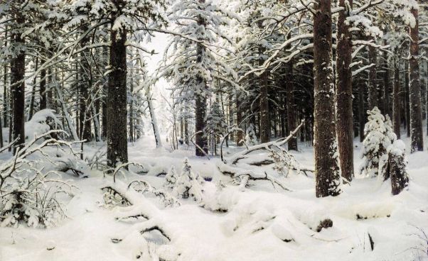 Иван Шишкин. Зима