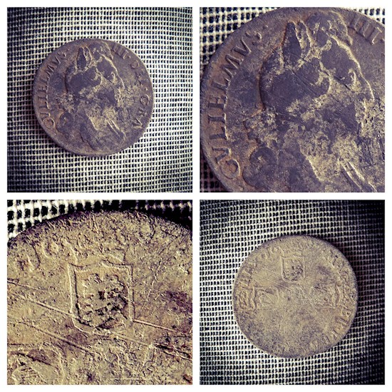 8. 300-летняя монета археология, дача, находки, удивительное рядом