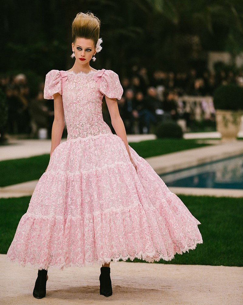 Показ Chanel Haute Couture весна 2019 в Париже - грандиозно и шикарно! chanel haute couture