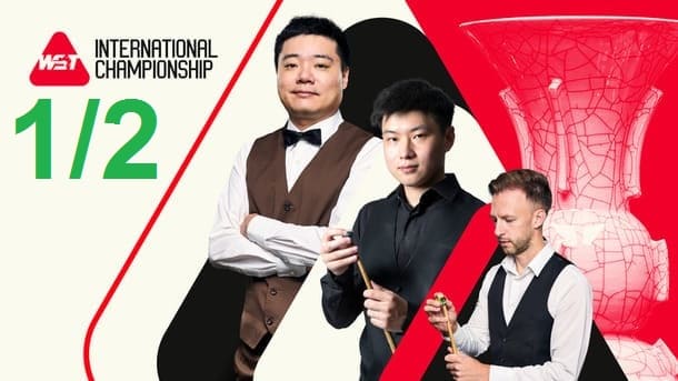 Трансляции 1/2 финала International Championship 2025 по снукеру