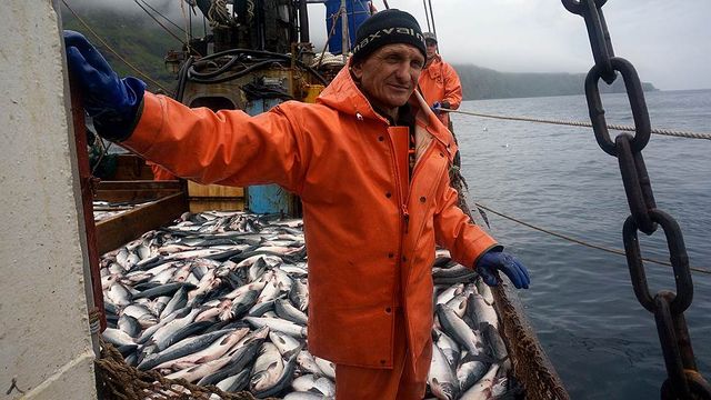 Российские рыбаки