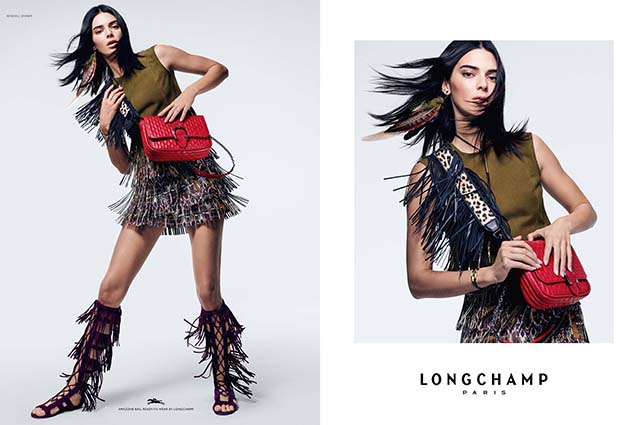 Кендалл Дженнер снялась в новой кампании Longchamp новости моды