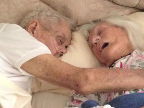 После 75 лет брака эта пара &hellip;