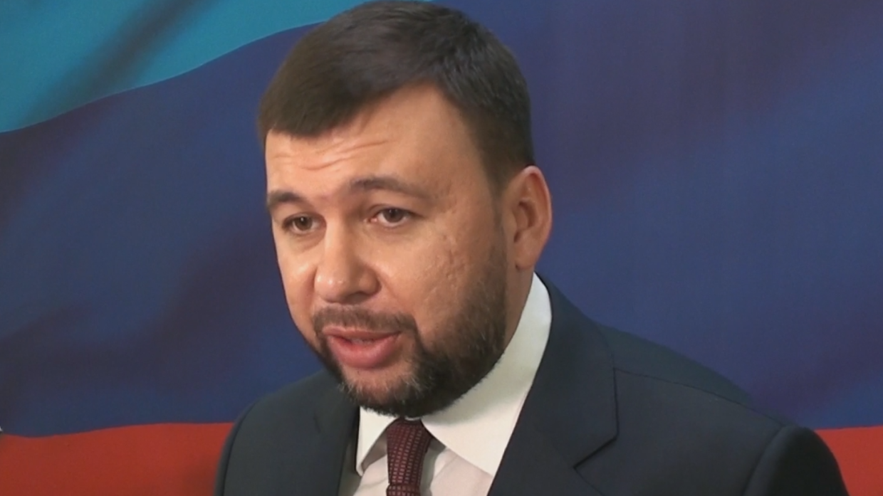 Глава ДНР Пушилин заявил о «горячей» обстановке на линии соприкосновения в Донбассе Политика
