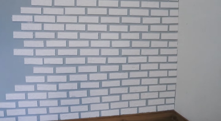 Необычная и простая техника оформления стены за копейки интерьер,полезные советы,ремонт,рукоделие,своими руками,сделай сам