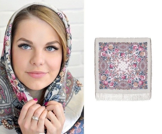 она купила платок