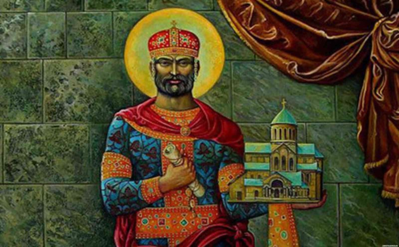 грузинский царь Давид Строитель
