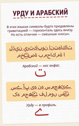 Как за одну минуту научиться отличать восточные языки друг от друга