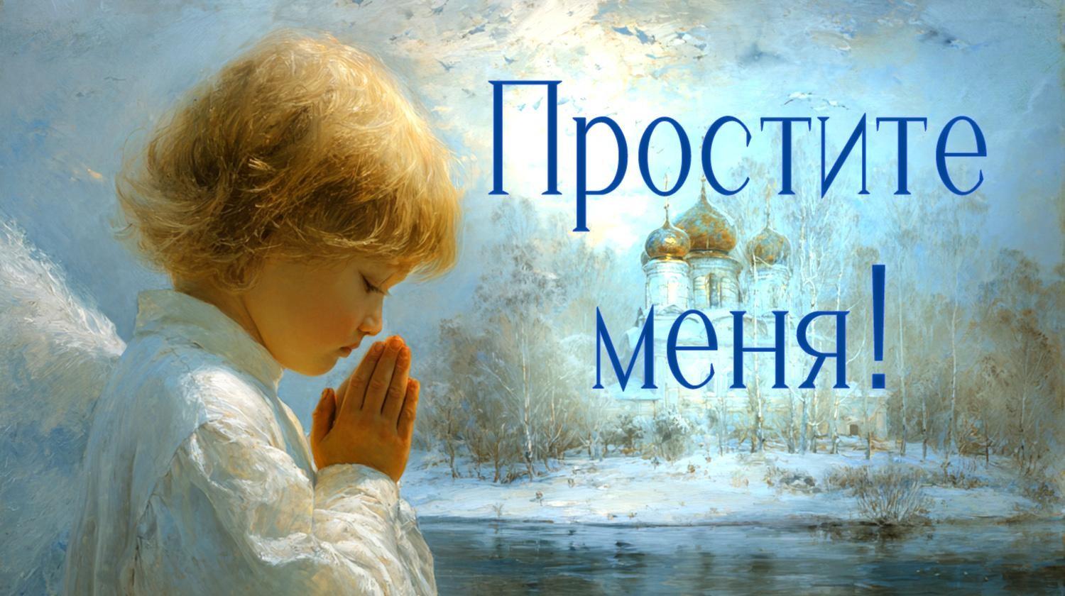 Самые лучшие открытки и картинки с Прощеным воскресеньем в 2026 году в России