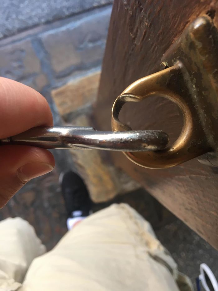 The Amount Of Wear On This Disney World Hook