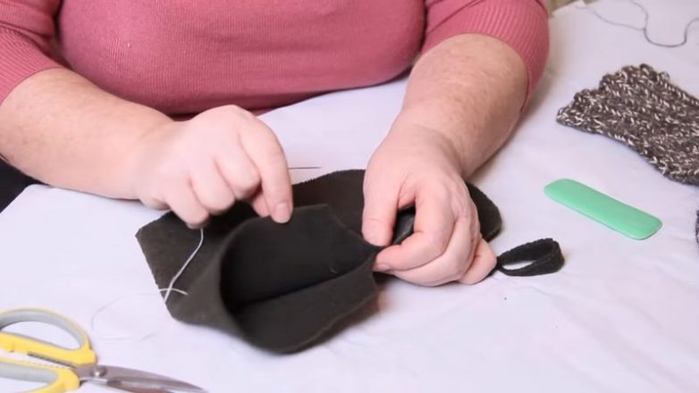 Оригинальная идея из старого шарфа за пару минут домашний очаг,рукоделие,своими руками,умелые руки