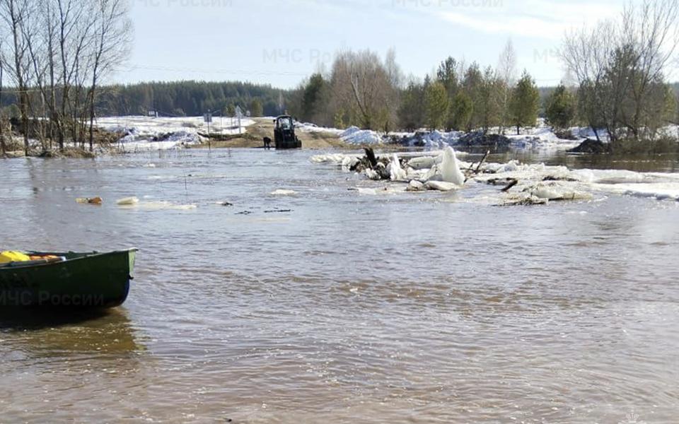Шесть мостов подтопило в Рязанской области из-за подъёма воды в реках