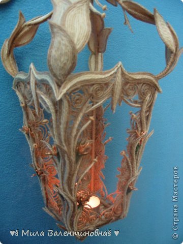 Мастер-класс Поделка изделие Моделирование конструирование МК-фонарик из джутовых ниток ♥ МАЙ ♥ Нитки фото 15