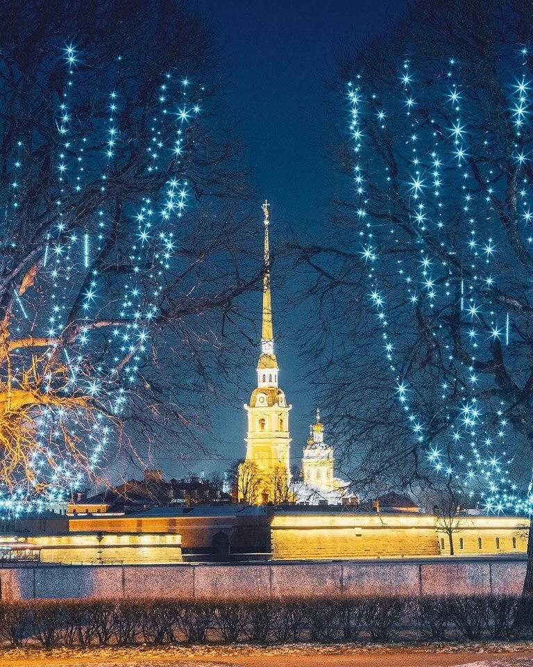 Сказочный зимний Санкт-Петербург