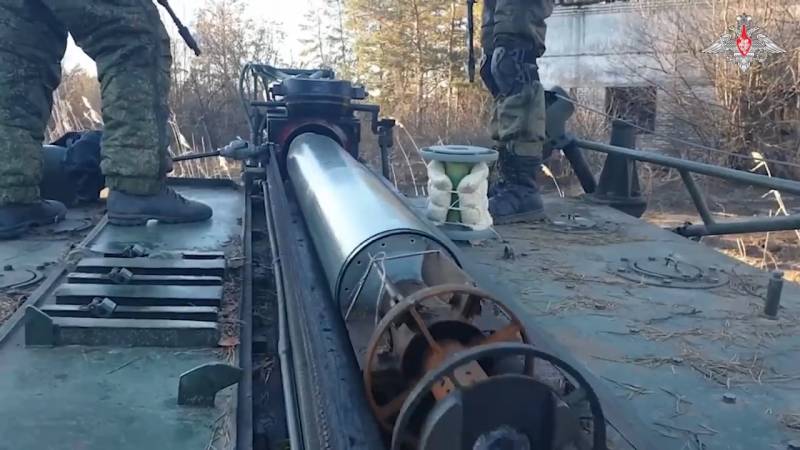 Боевая работа самоходных минометов 2С4 «Тюльпан» оружие