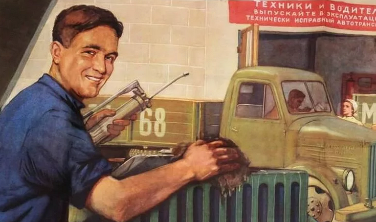 2 странные привычки СССРовских водителей: магнит на фильтр или масло в воздухан