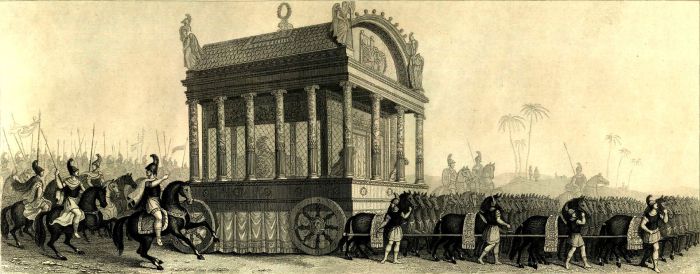 Катафалк Александра Македонского. | Фото: ru.wikipedia.org.