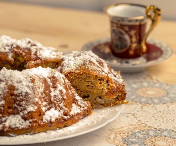 Ароматный тыквенный манник с грецкими орехами: простой рецепт вкусного десерта сладкая выпечка