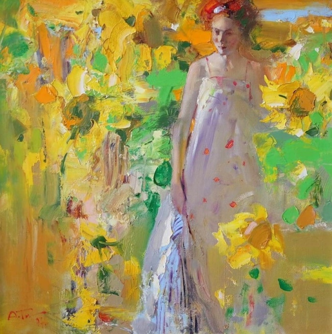 Художник Александр Горбиков. Она дитя причудливого сна Художник Александр Горбиков. Она дитя причудливого сна