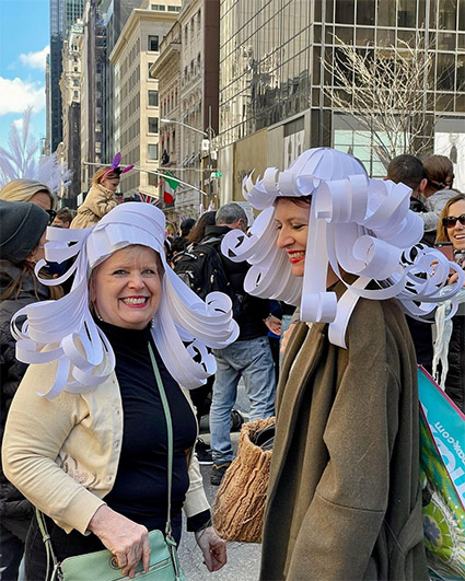 В Нью-Йорке прошел традиционный пасхальный парад шляпок Новости моды