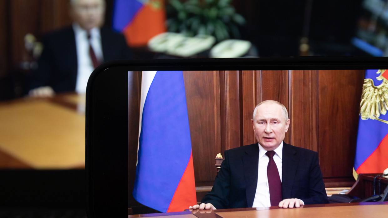 Владимир Путин указал на нелегитимность санкций Запада