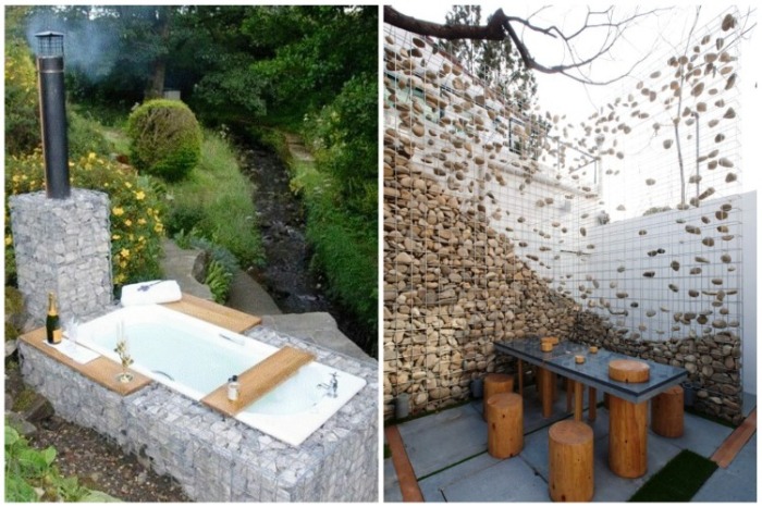 Габионы в ландшафтном дизайне, или Как при помощи нехитрой сетчатой конструкции и камня преобразить дачу Габионы в ландшафтном дизайне, или Как при помощи нехитрой сетчатой конструкции и камня преобразить дачу идеи,сделай сам