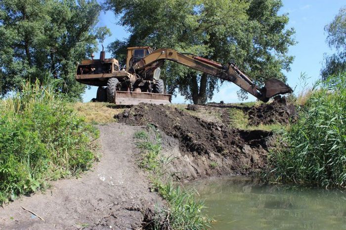 Делаем пляж на речке своими руками пляж, своими руками