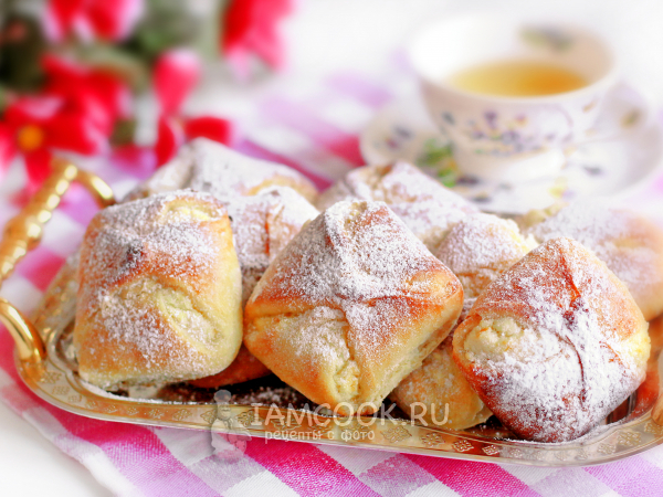 Венгерские ватрушки из дрожжевого теста, рецепт с фото