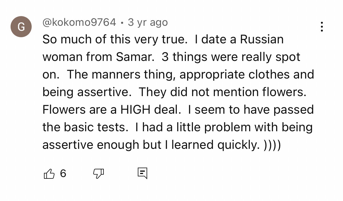 «Я встречаюсь с русской девушкой. Что меня больше всего шокировало, и с чем я уже сталкивался раньше, так это тот факт, что она даже не делает жеста, чтобы что-либо оплатить самой.-7