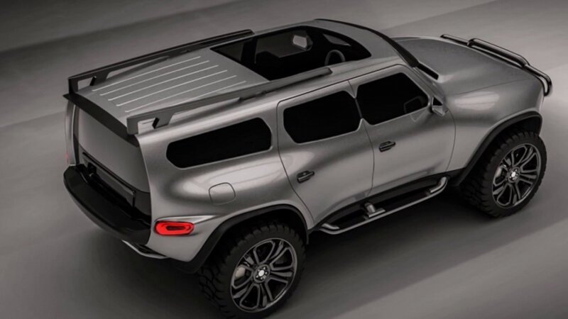 УАЗ готовит линейку новых автомобилей на платформе Toyota Land Cruiser Prado авто,авто и мото,автомобиль,автоновости,Россия