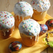 Миндальный кулич