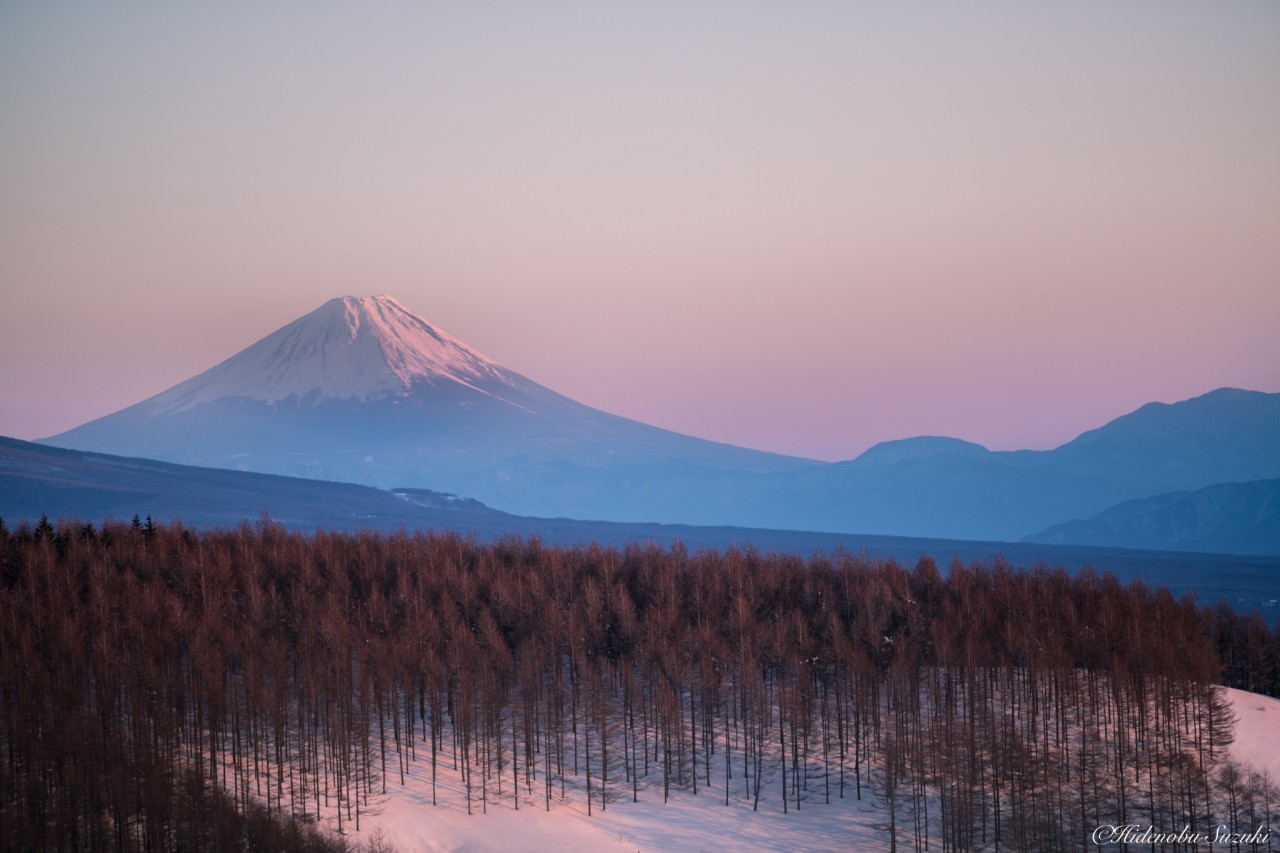 Фотография Twilight Mt Fuji автор Hidenobu Suzuki на 500px