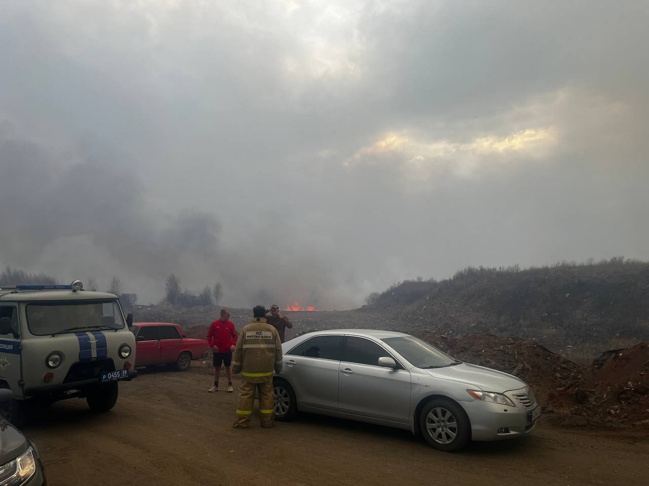 В Иркутской области введён режим ЧС: началась эвакуация дачников из-за пожара